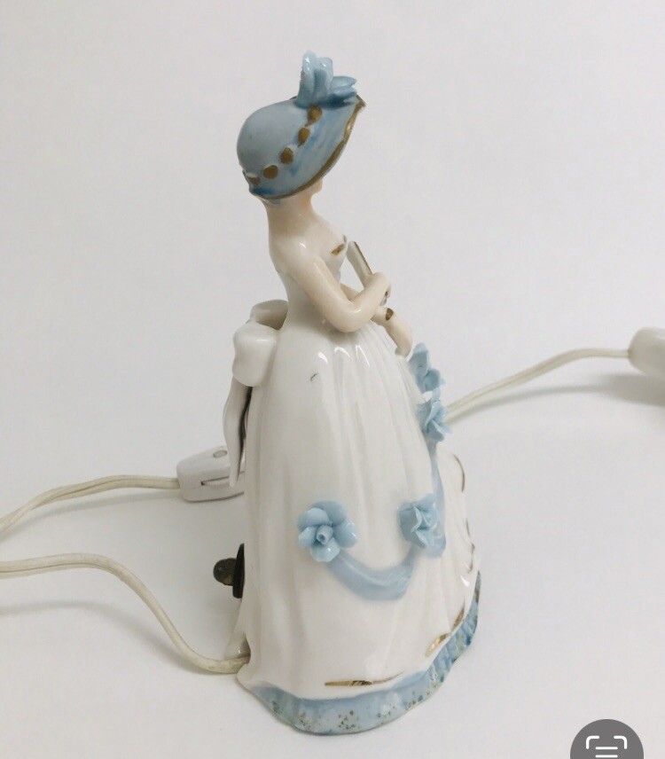 Vintage Southern Belle Night Light W/On-Off Switch