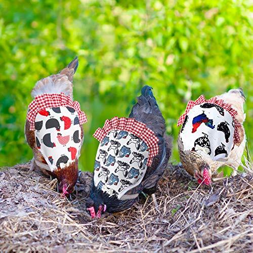 Standard Chicken Saddle Hen Apron with Elastic Straps