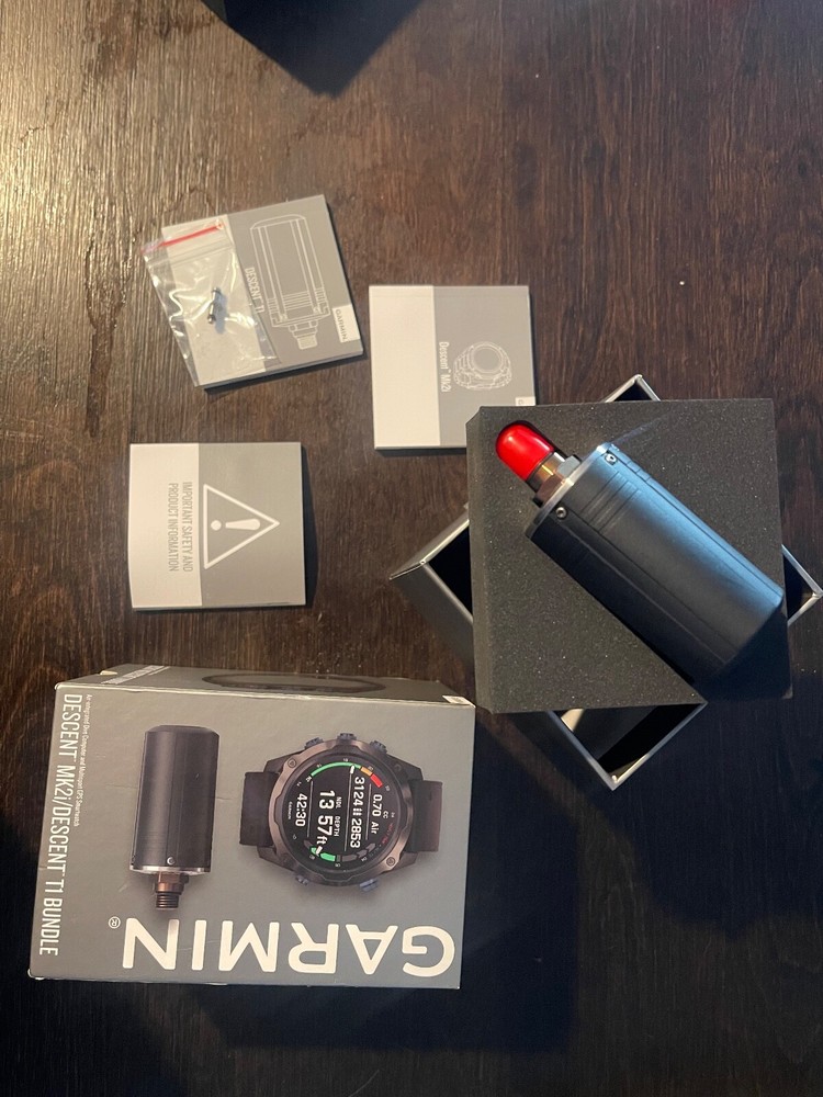 Garmin Descent Mk2i T1 Bundle - Carbon Gray