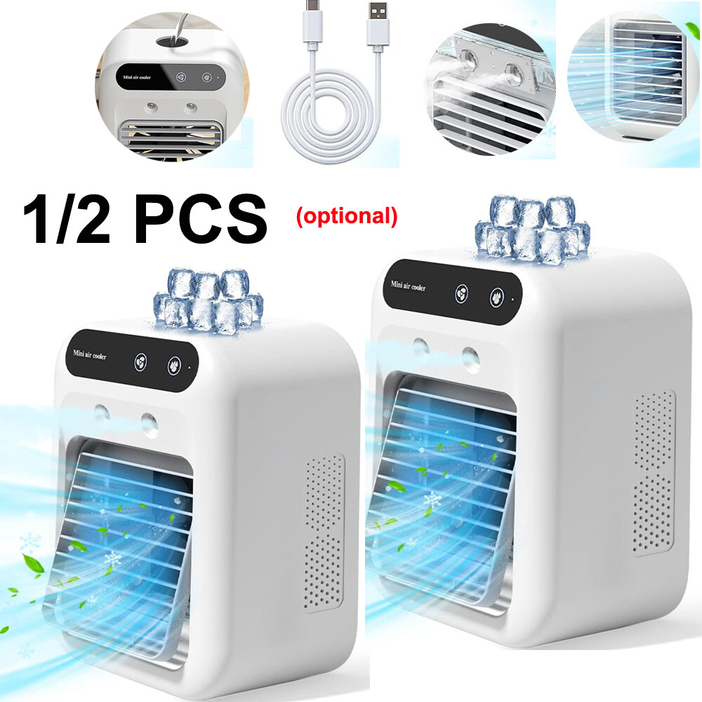3in1 Personal Air Conditioner Cooler Fan USB Portable Mini Sprayer Space Cooler