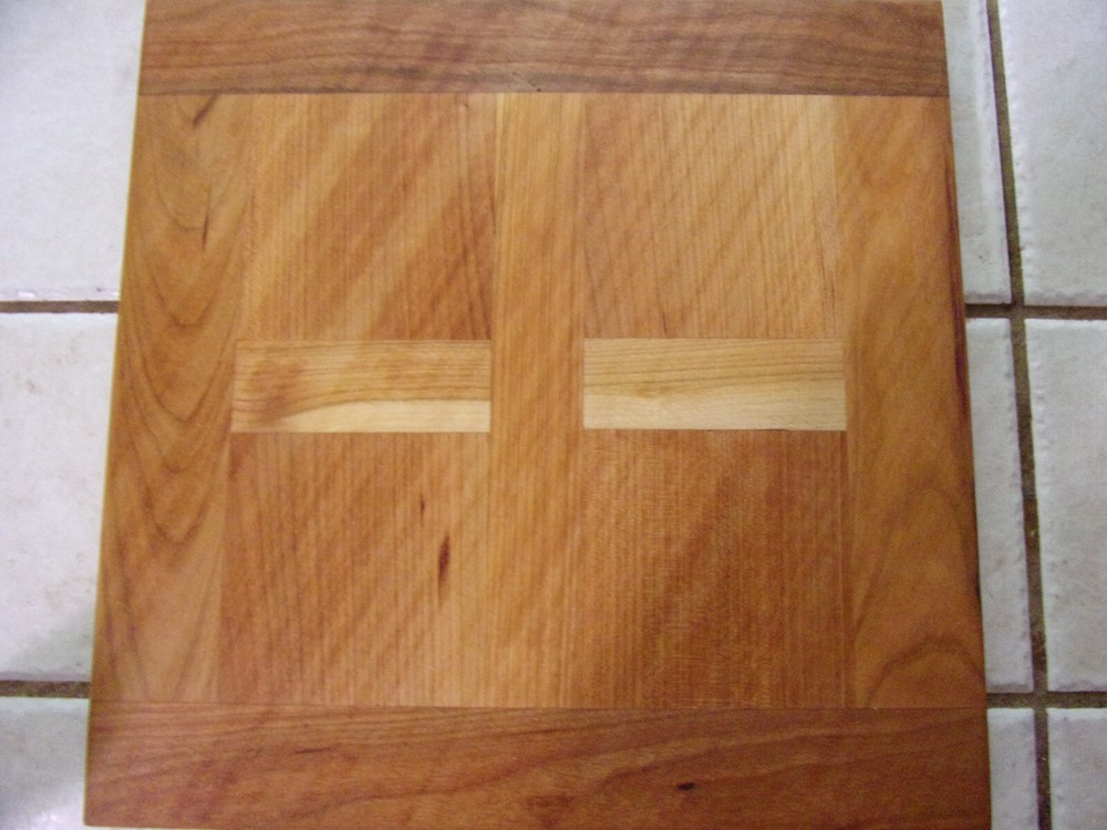 DECORATIVE CHARCUTERIE CUTTING BOARD SOLID CHERRY WEDDING CHRISTMAS HANDMADE