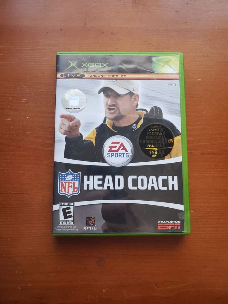 NFL Head Coach - Original Xbox Game - Case Only