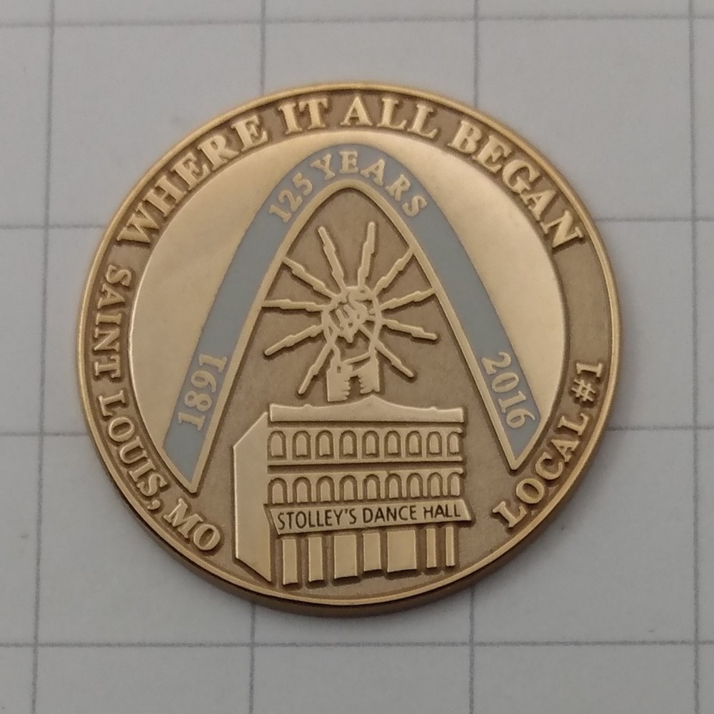 IBEW Lapel Pin Local 1 St. Louis, MO.