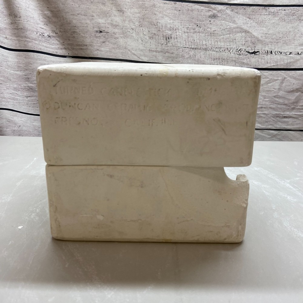 Ceramic Slip Casting Mold Turned Candlesticks Holder Duncan #178-A
