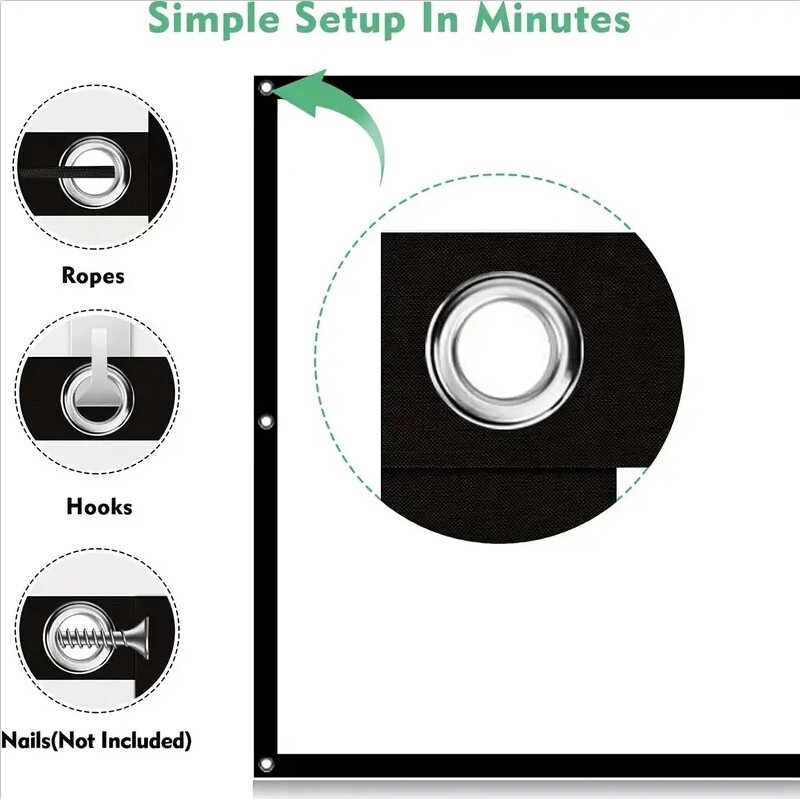 High definition projection screen, home projection 4k ultra high definition