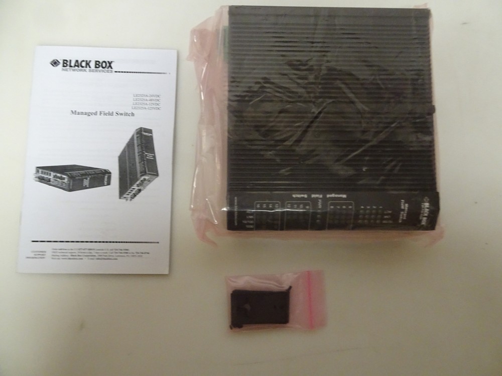 Black Box Managed Field Switch LE2325A-24VDC