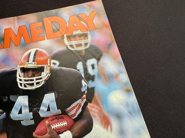 1988 Browns @ Dolphins NFL Gameday Program 12/12 Byner Kosar