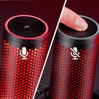 HyperX QuadCast 2 – USB Microphone for Gaming PC, Streaming and Podcasting Black