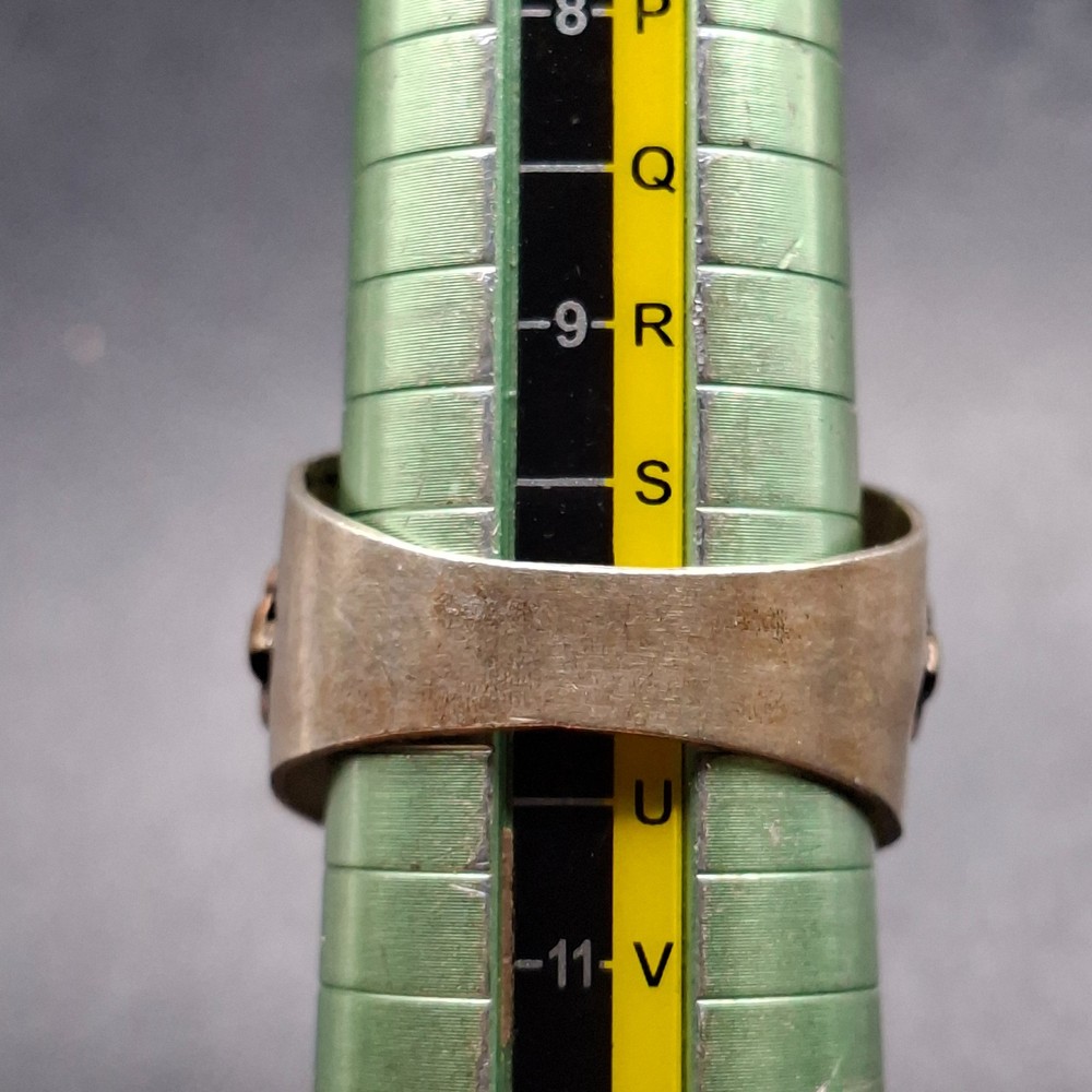 Unique Ancient Roman Carnelian Intaglio Stone Solid Silver Ring