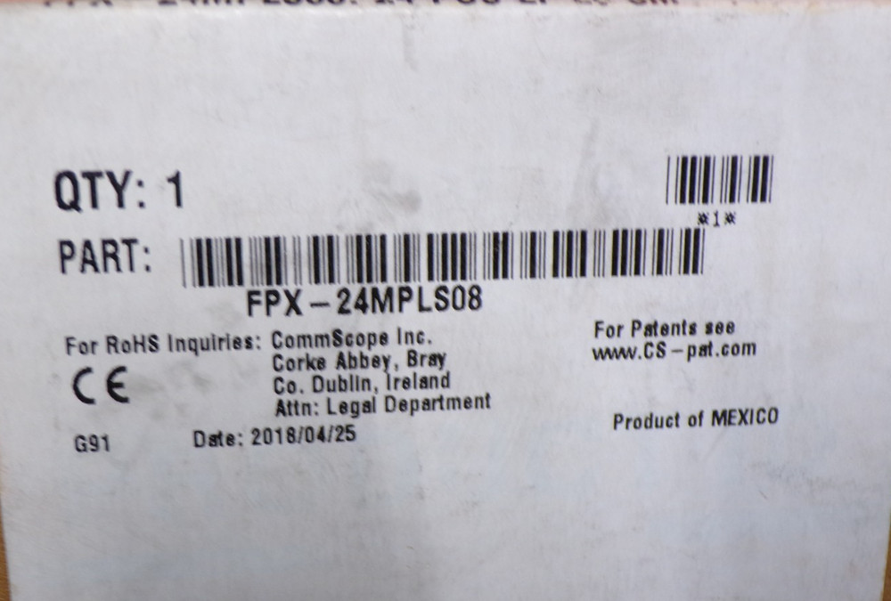 CommScope FPX-24MPLS08 24 POS LF LC
