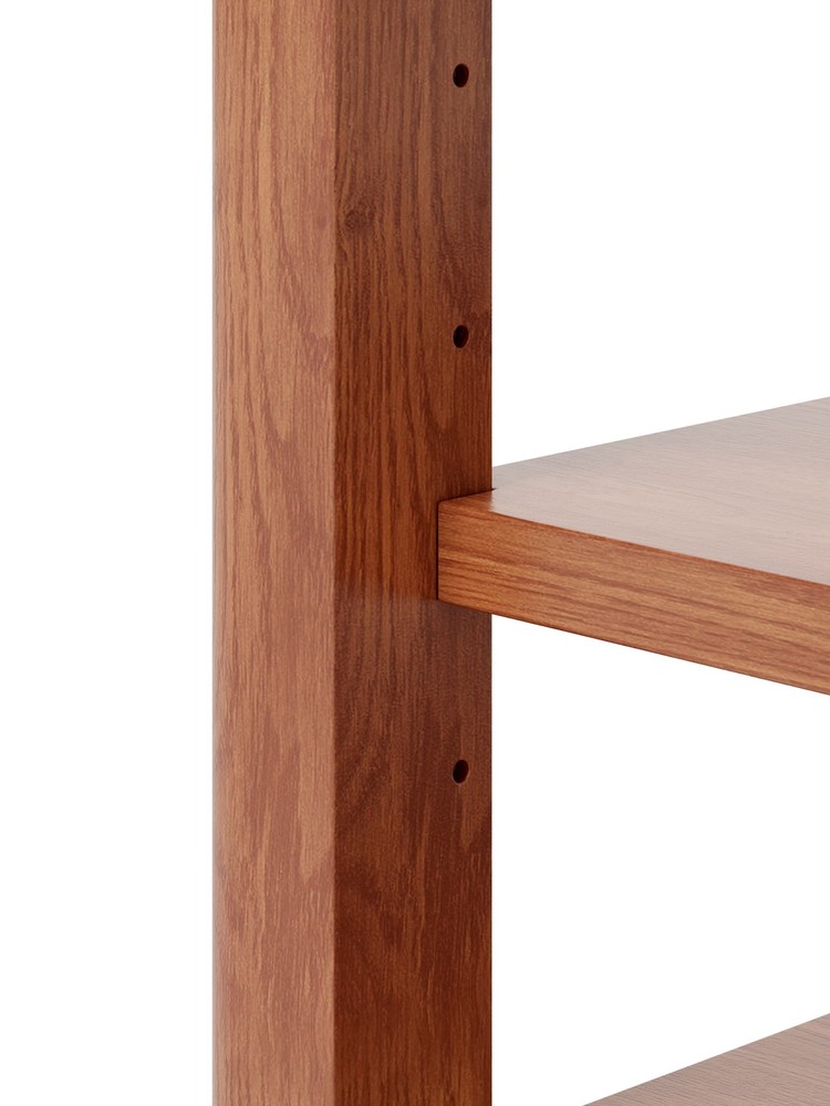 Solid Wood Shoe Rack Bench 550Lbs Load for Entrance Corridor