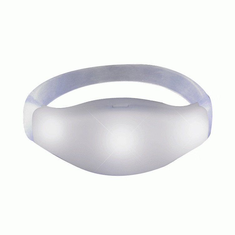 Sound Activated White LED Bracelet