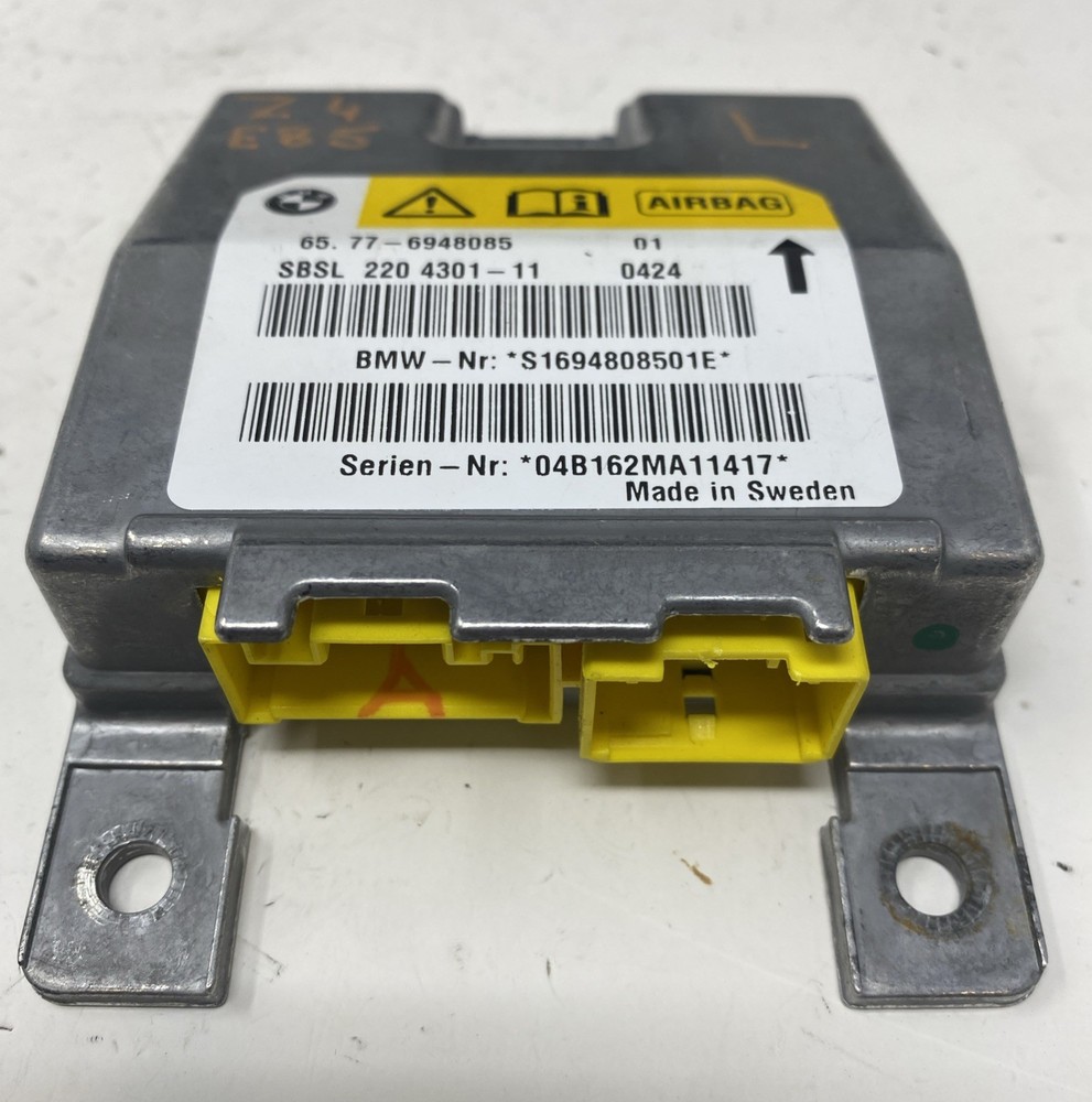 BMW E85 Z4 LEFT SAFETY CONTROL MODULE COMPUTER UNIT OEM 65776948085