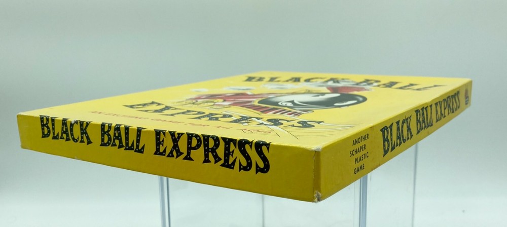 1957 Black Ball Express Schaper Marble Board Game Complete