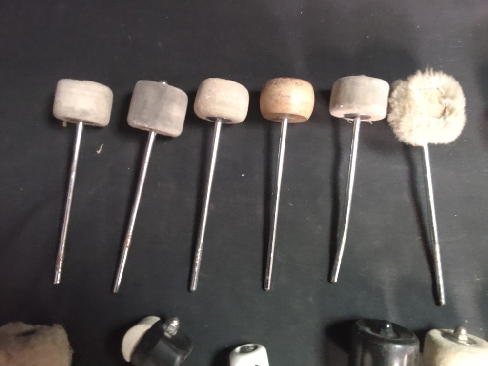 Vintage Bass Drum Beaters