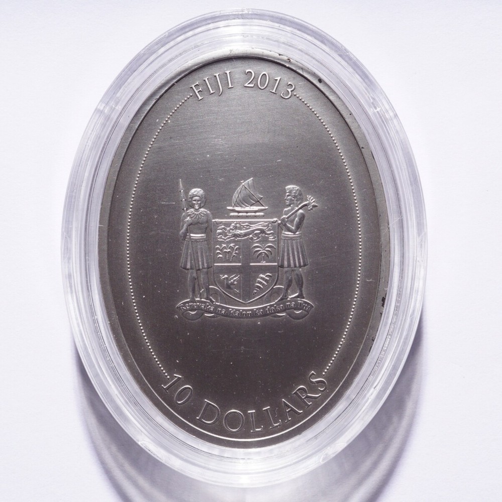 2013 Fiji $10 Silver Gladiator