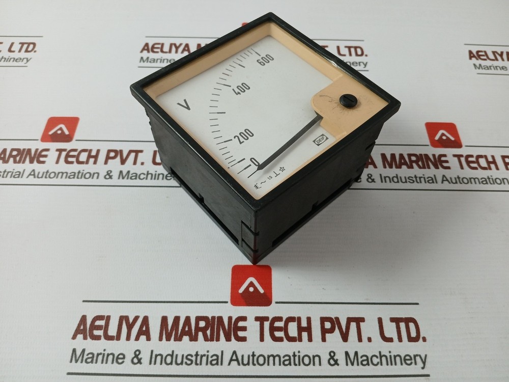 DEIF 0-600V Analogue Voltmeter