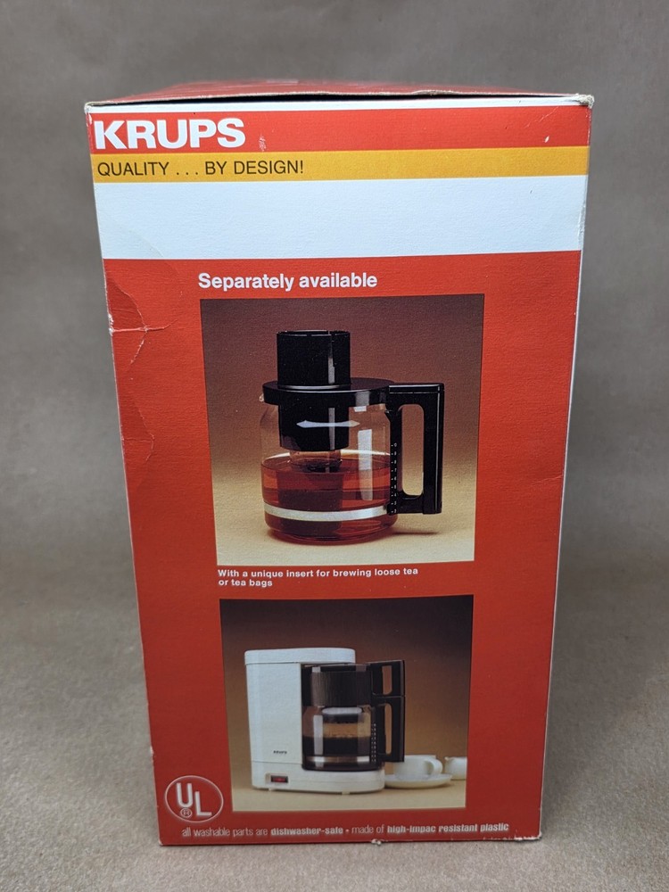 Krups 10 Cup Brewmaster Electric Drip Coffee Maker
