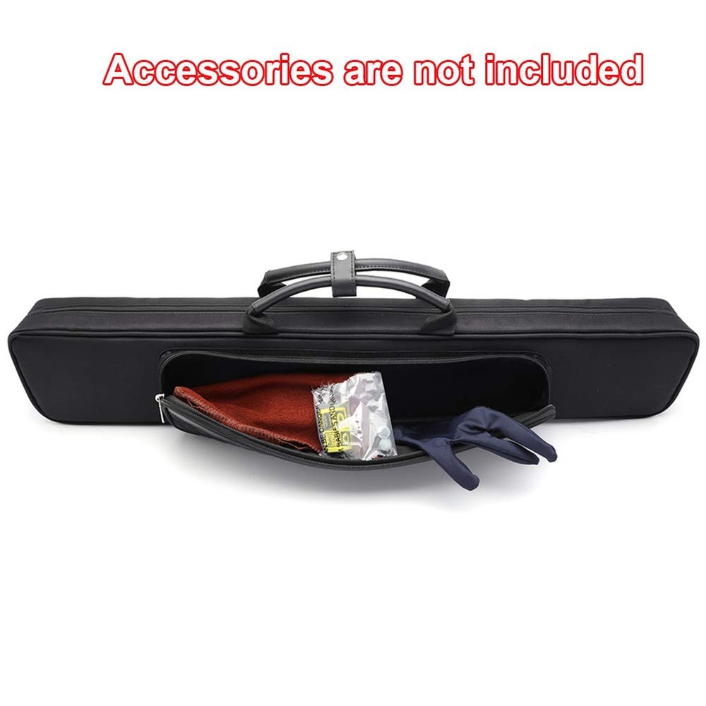 Pool Cue Stick Carrying Case Grid Design Blue