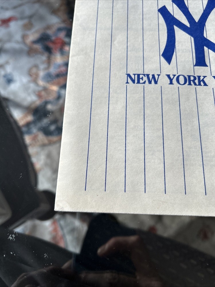 1990 YANKEES vs METS Spring Training SCORECARD PROGRAM