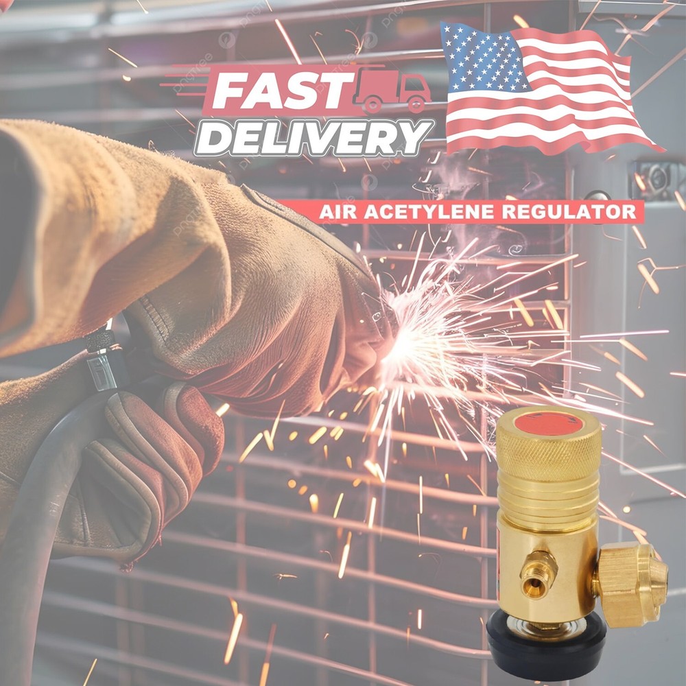 AR-B CGA520 B Tank Acetylene Regulator