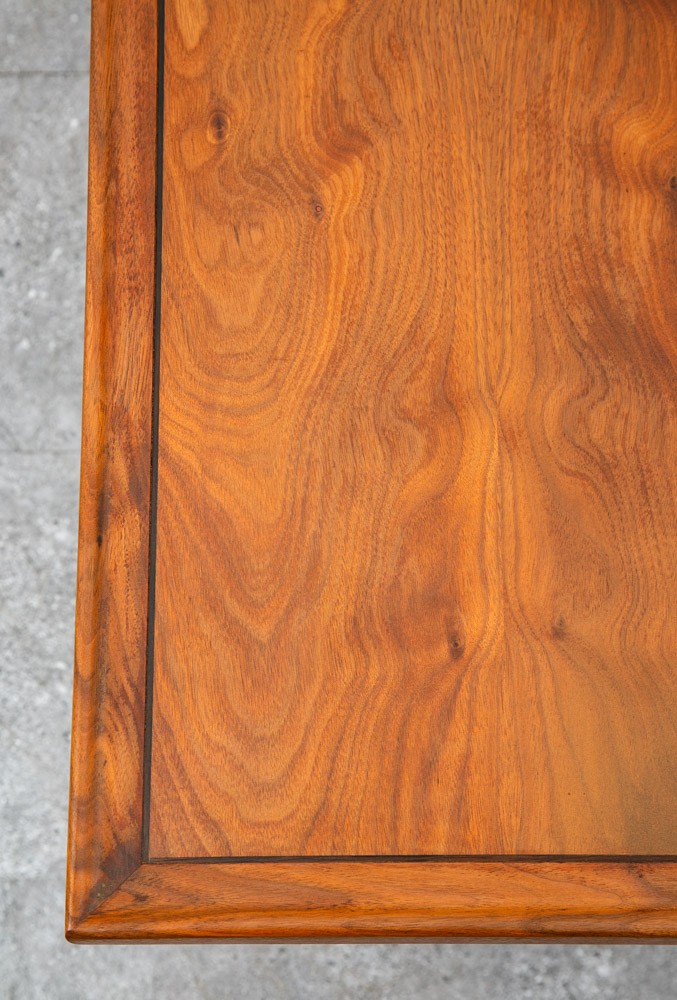 Mid Century Modern End Table Side Square Drexel Kipp Stewart Walnut Corner Mcm