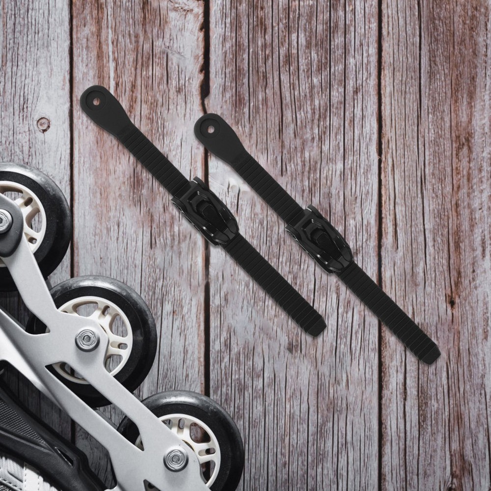 2 Sets Quad Skate Accessories Inline Roller Strap Adjustable Energy Buckle