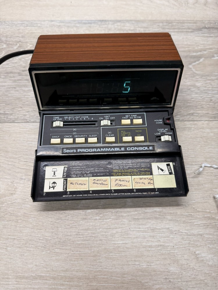 BSR SYSTEM X-10 / The Timer - Alarm Clock / Appliance Control System EXC