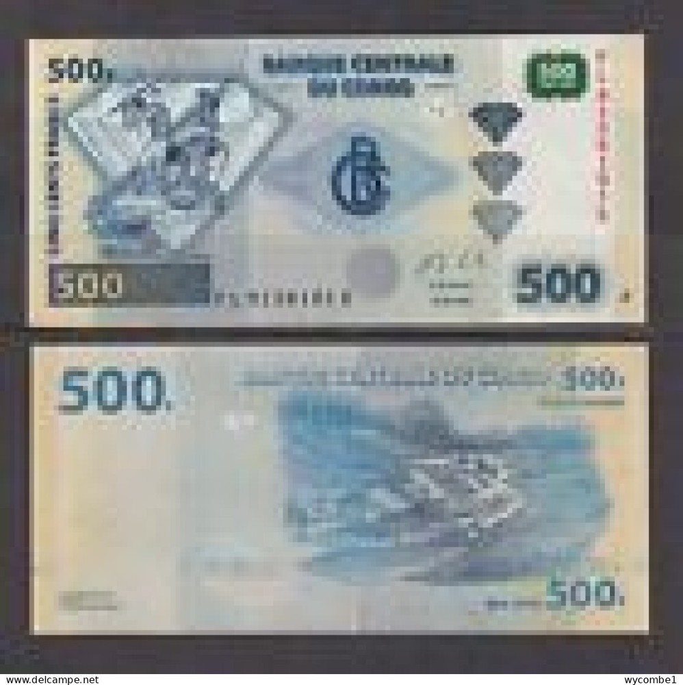 CONGO DR - 2020 500 Francs UNC Banknote