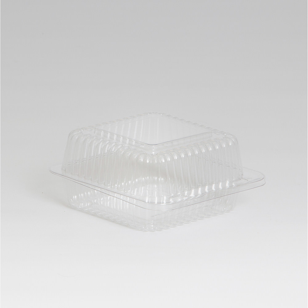 Inline Plastics SureLock PET Square Food Container Clear, 27.7 oz. | 500/Case