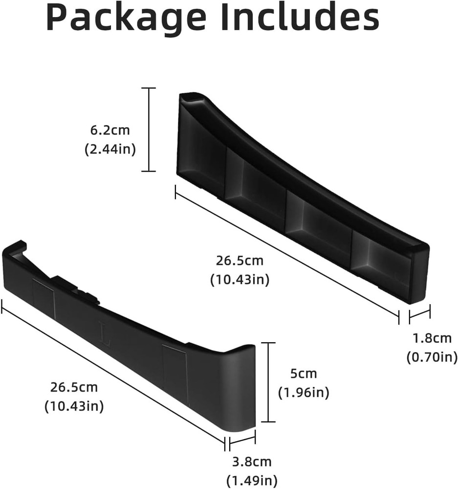 Horizontal Stand for PS5 Disc Digital Console Stable Base Black Non Slim Pro Fit