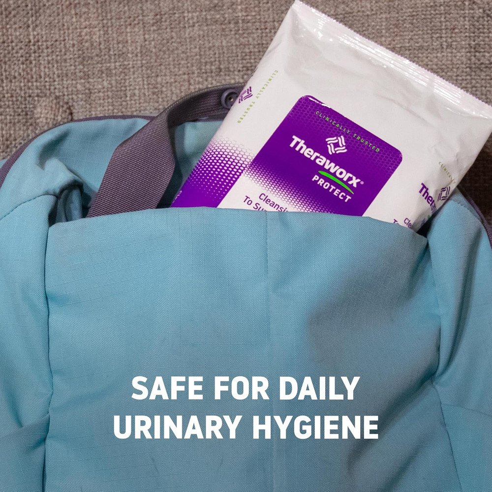 Protect 60-Count Cleansing Wipes to Help Support a Healthy Urinary System