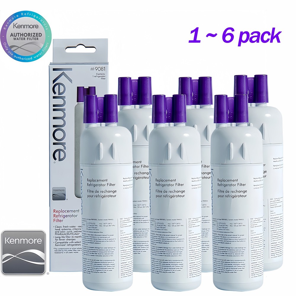 2/4/6 x 9081 Kenmore 469081 46-9930 Refrigerator & Water Filter Sealed US Stock