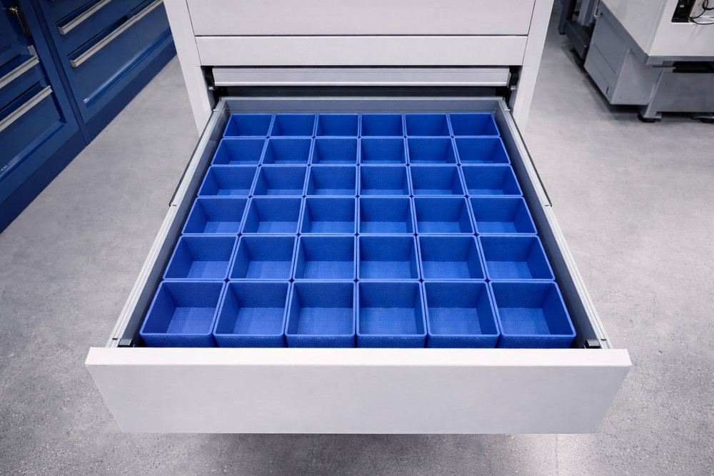 32pc 3x6" Drawer Organizer Bins Modular Storage Hardware Craft Toolbox System