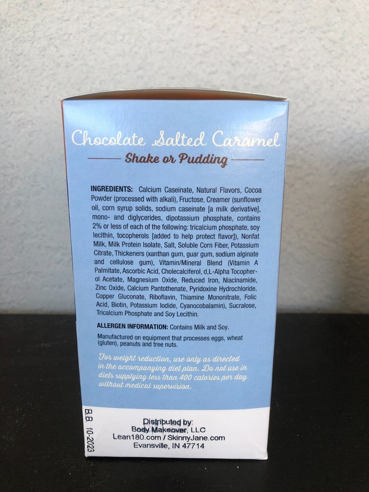 Delicious, Nutritious Pudding - High Protein Snack, Meal Replacement - Lean 180