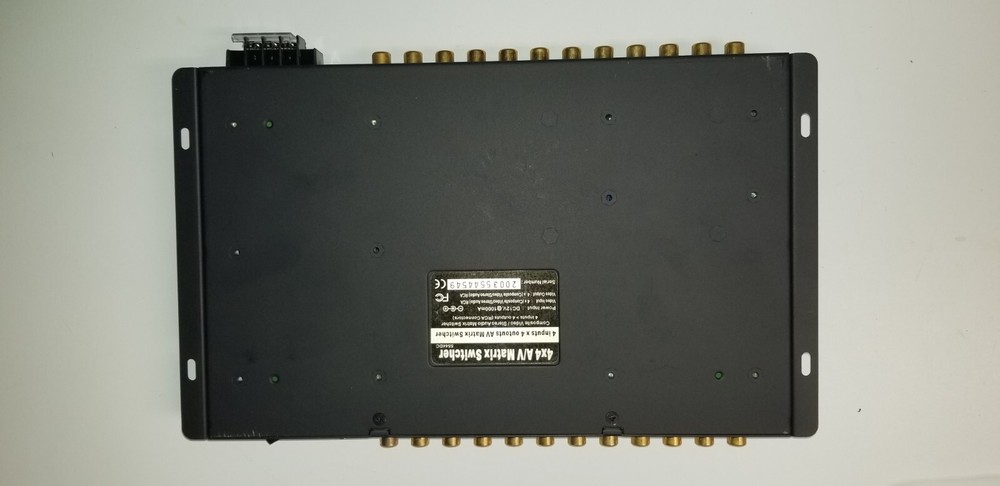 Angeltrax AV44 Professional Mobile Matrix Video Processor Switcher