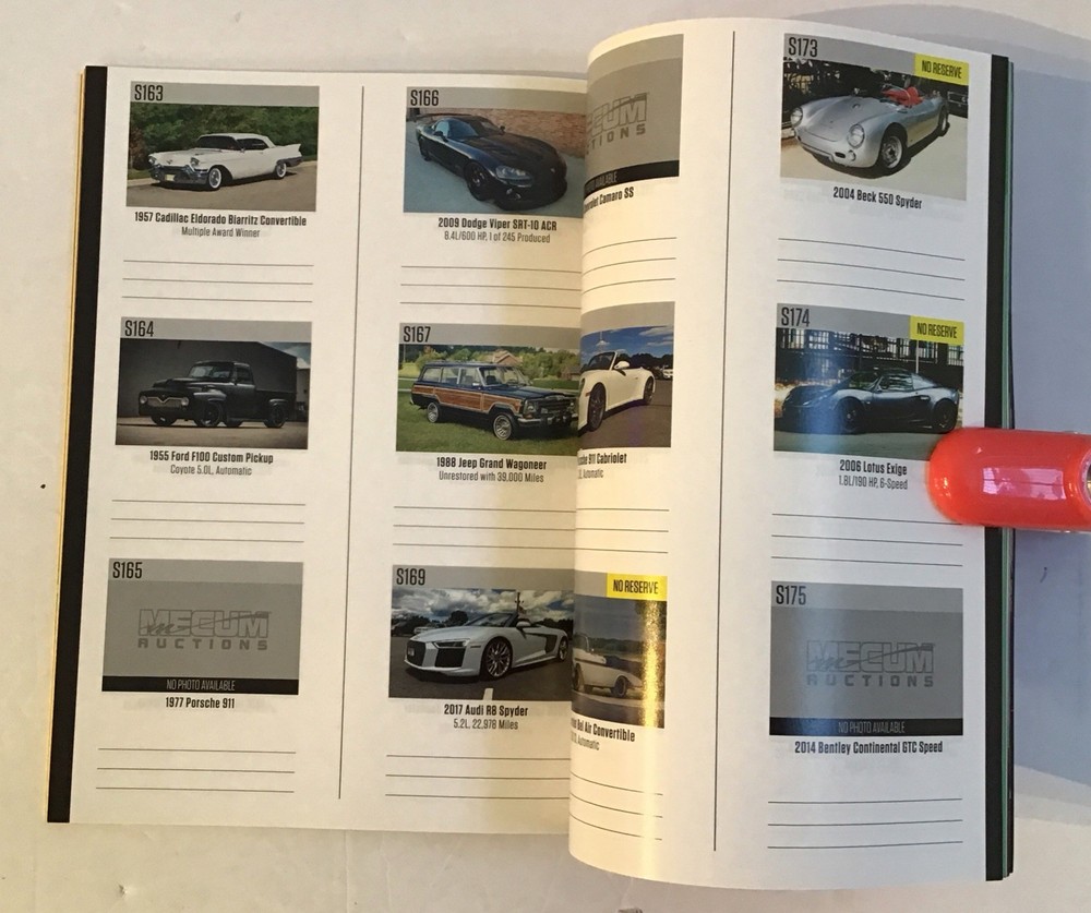 Oct 2022 Mecum Auction Chicago Show Program