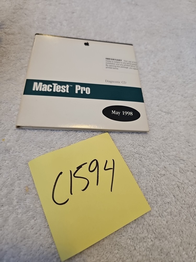 MacTest Pro May 1998 For Power Macintosh Cd Guide