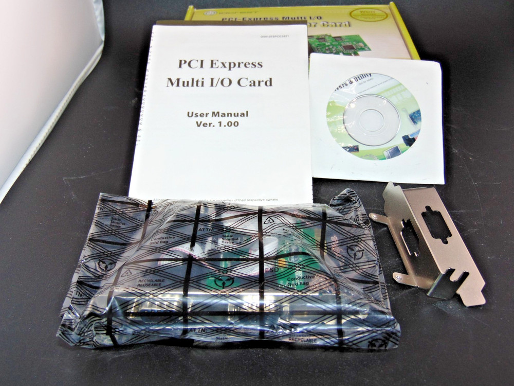 PCI-Express Multi I/O Controller Card SI-PEX15037 - IOCrest OPEN BOX