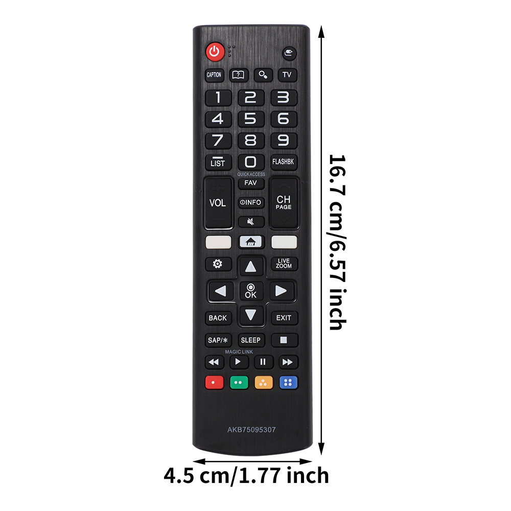 For LG Smart TV Remote AKB75095307 – Perfect Replacement For Lost Controller