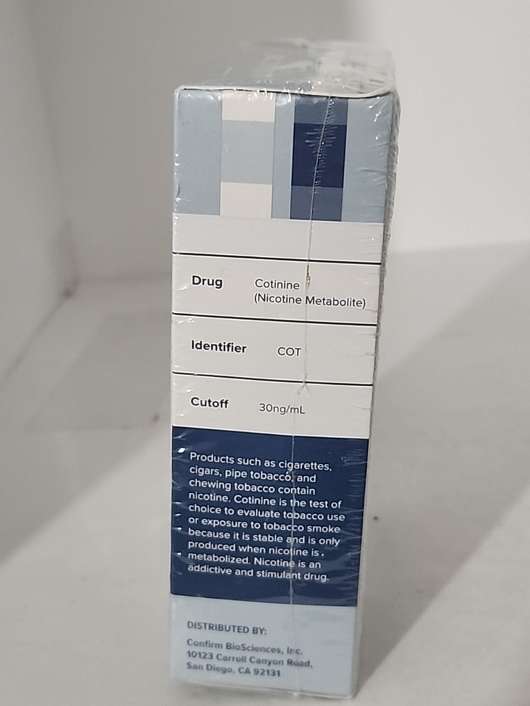 Nicconfirm Nicotine Test Instant Saliva Testing Device