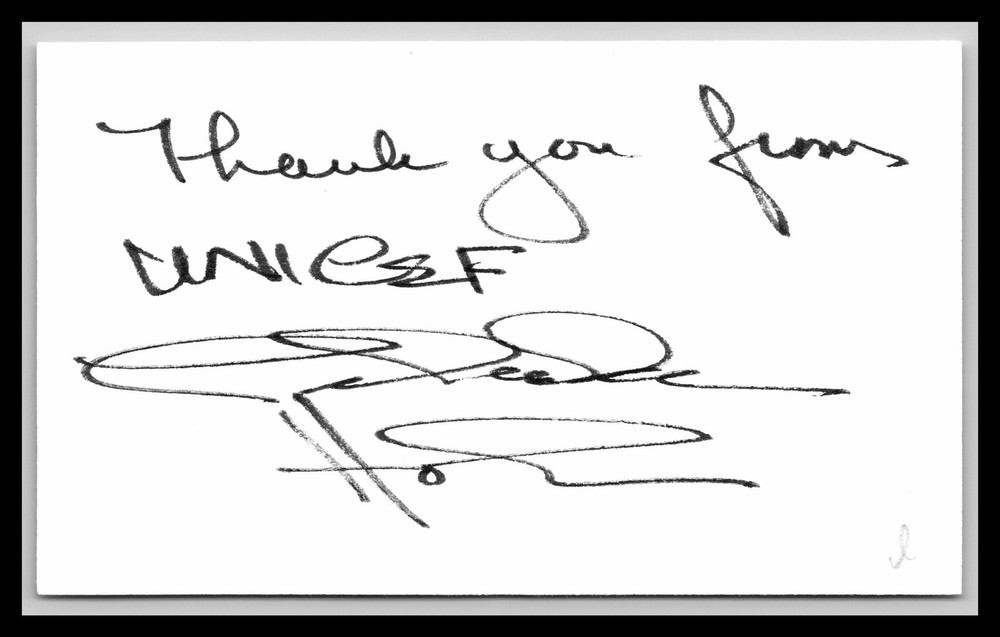 Celeste Holm - Actress - 3x5 Card - Signed / Autograph (e)