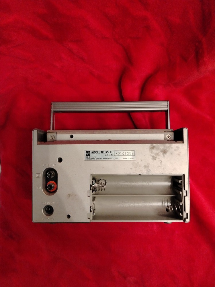 Panasonic Rs-j1 Recorder