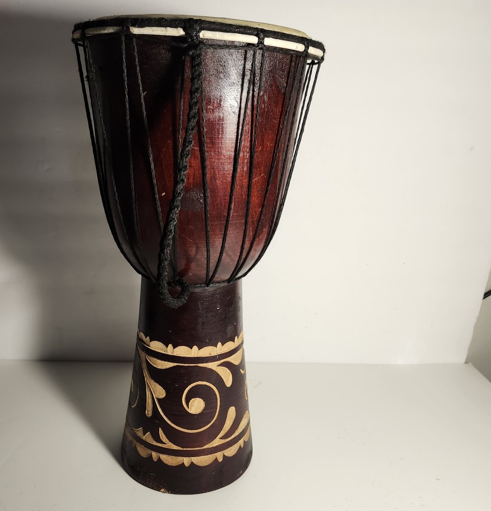 Vintage African Djembe Hand Drum