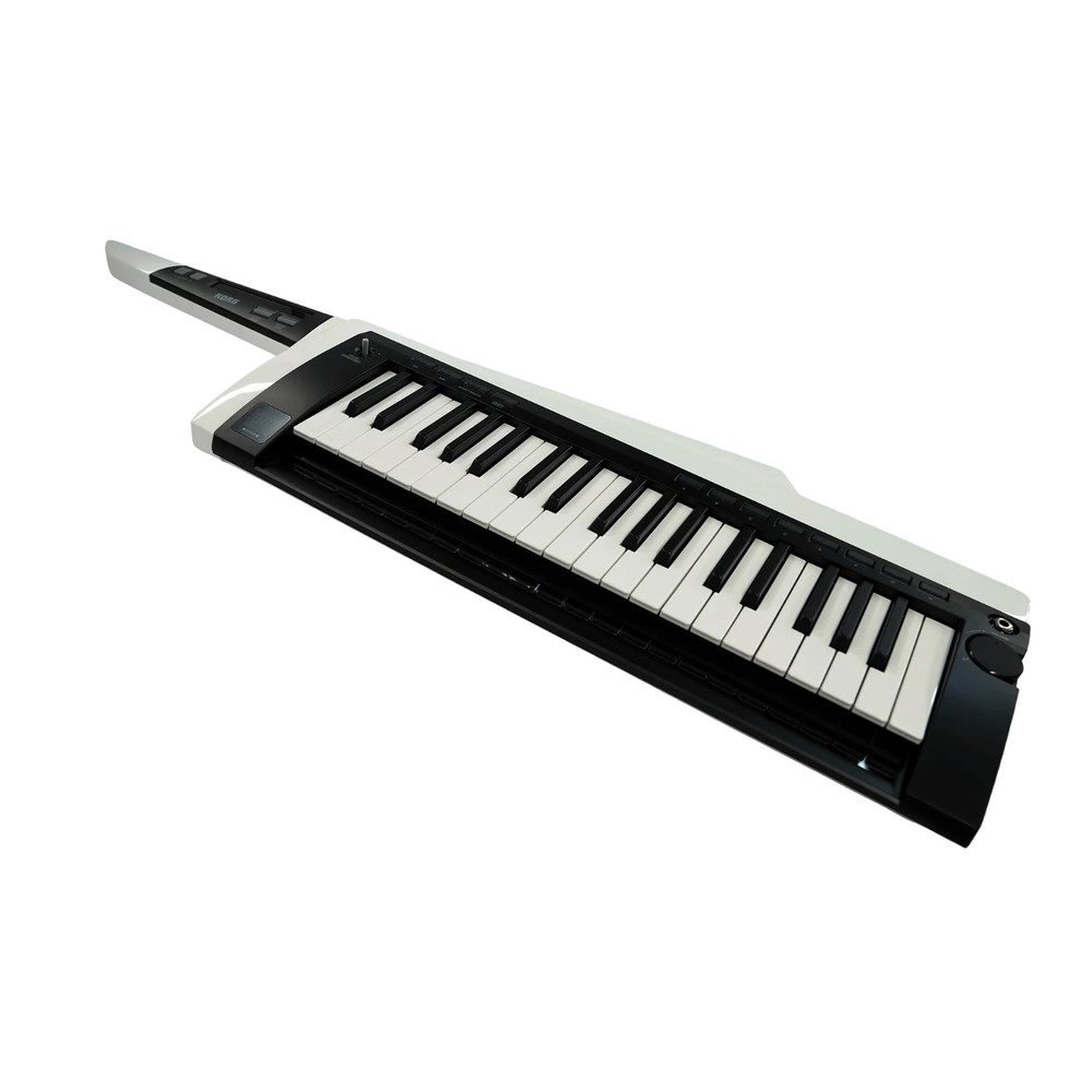 KORG RK-100S 2 WH Keytar Analog Modeling Synth Keyboard w/ Case Strap