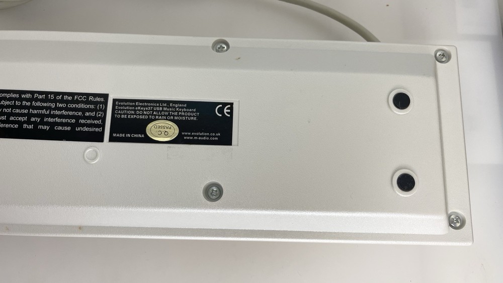 Evolution Ekeys 37-37 Note Mini Keys Midi Controller Keyboard