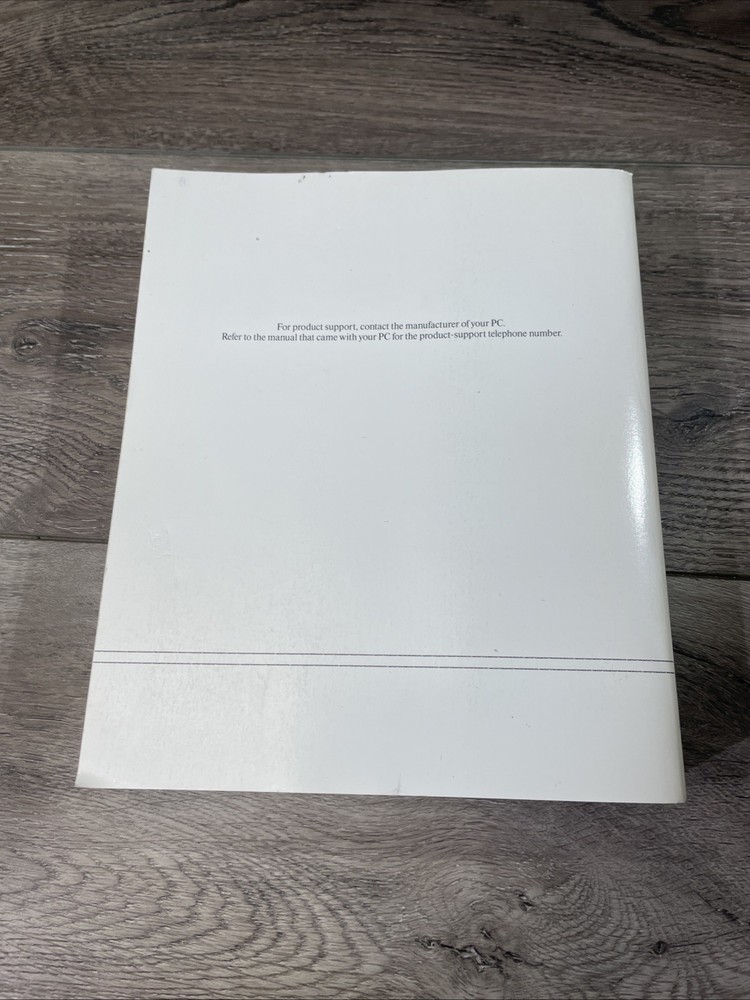 Microsoft Windows For Workgroups 3.11 & MS-DOS 6.22 Users Guide