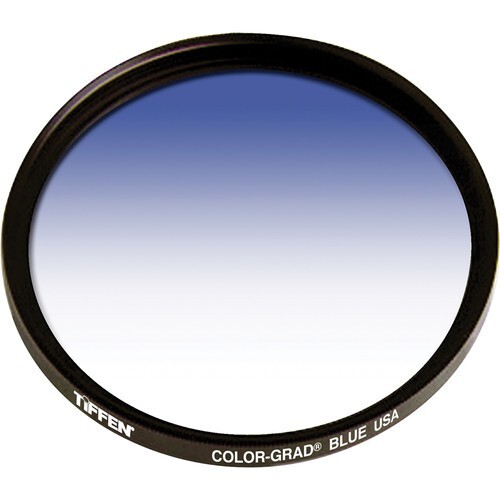 Tiffen 55mm Graduated Blue Filter 55CGBLUE