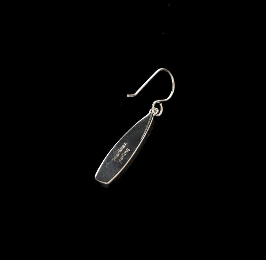 Webster Collection Evans Turquoise & Sterling Dangle Earrings