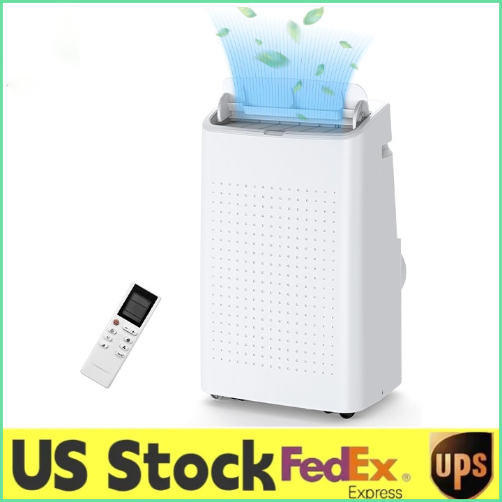 15000 BTU Portable Air Conditioners W/Fan,Dehumidifier,Remote,Window Kit Indoor